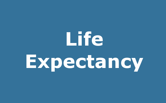 Life Expectancy report link