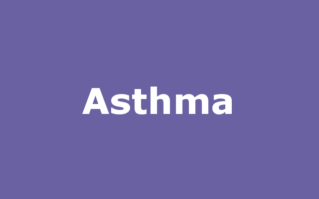 Asthma Hospitalization report link