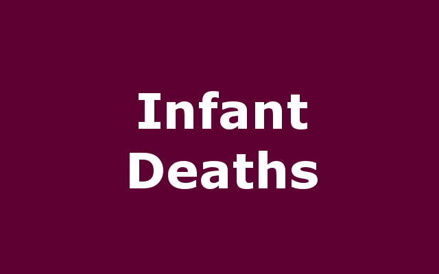Infant Death report link