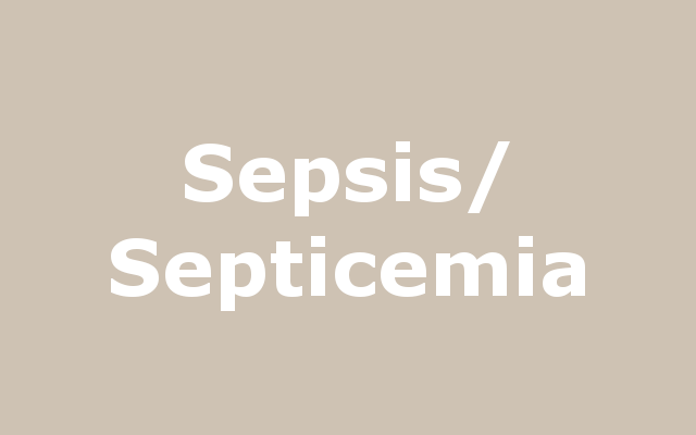 Septicemia report link