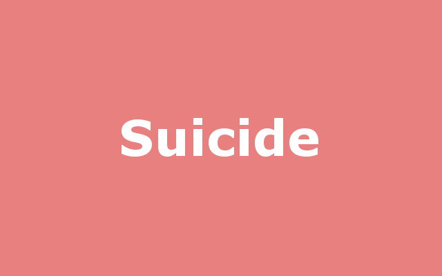 Suicide report link