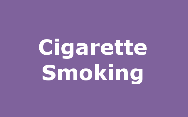 Adult Smoking report link